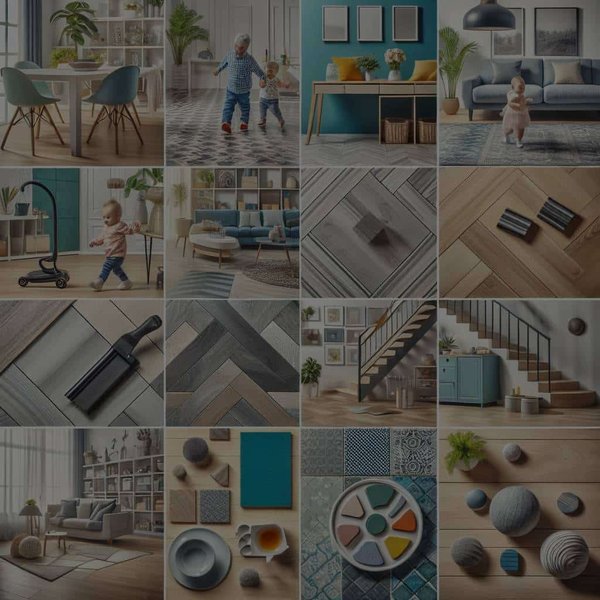 Quelles options de revêtement de sol sont les plus durables pour une maison animée ?