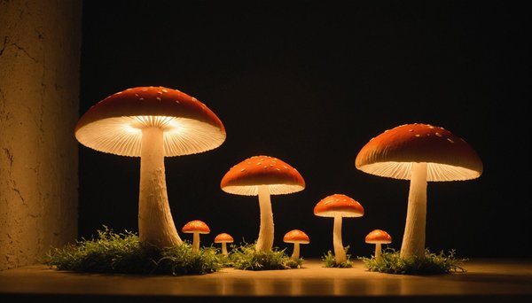 Les lampes champignon : un éclairage qui raconte une histoire
